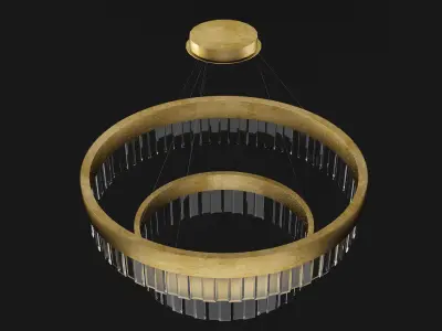 Solarin Twin Lamp 3D model