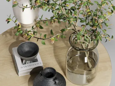 Decorative set042 3D model
