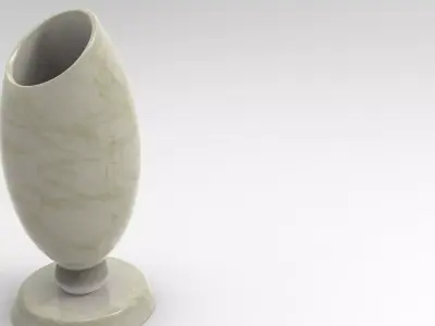 Unny Vase Low-poly 3D model