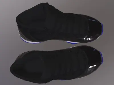 NIKE AIR JORDAN 11 SHOES PBR Low-poly 3D model
