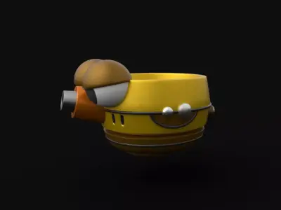 GunBound Asate 3D model