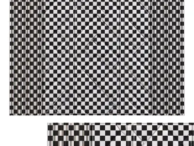 Decor geometric pattern 3D model