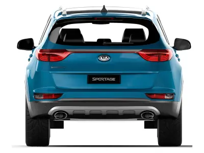 KIA Sportage 2017 3D model