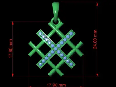 Pendant Necklace 3D print model