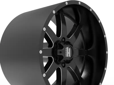 HAVOC OFF-ROAD H112 WHEEL 3D PRINT MODEL 3D print model