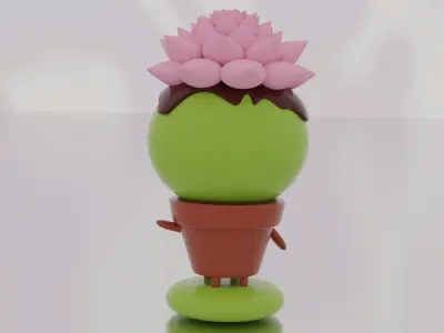 cactus 3D print model