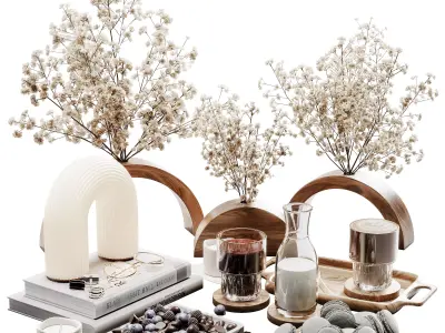 decorative set 146 3D model