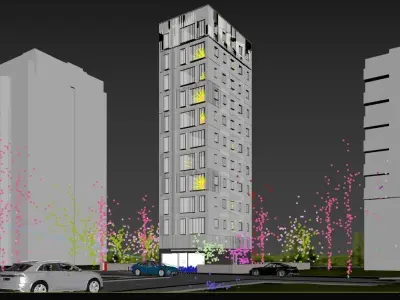 Apartment 3D Model Free 3D model