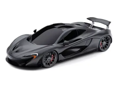 McLaren P1 3D model
