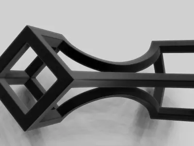 Abstract shape 1 3D print model