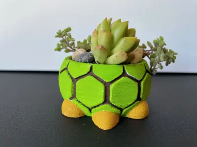 Lonesome George - The Tortoise planter 3D print model