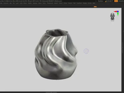 vase pot planter 3d print 865 3D print model