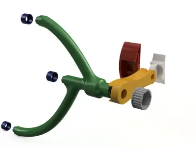 SchyzaTrack v10 Wired - Headtrack 3D print model