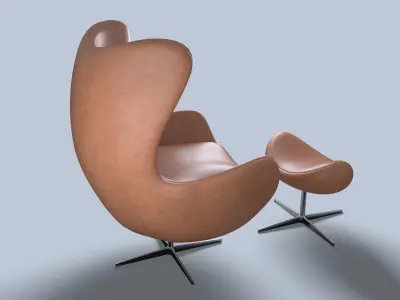 Egg Chair 3D model