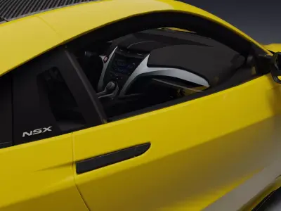 Acura NSX Type S Low-poly 3D model