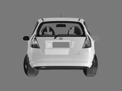 Honda Fit 2007 3D model