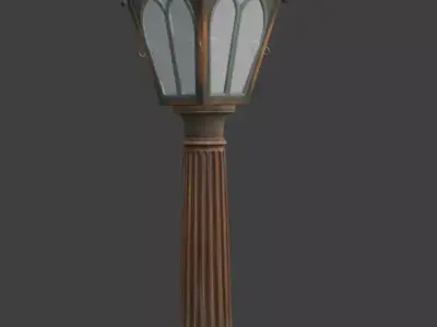 street light 3d model 3D model