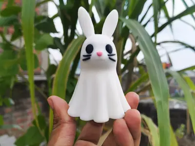 Halloween Special - Boo Bunny 3D print model