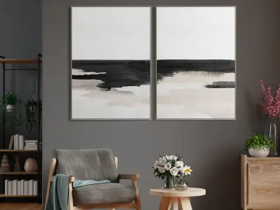 Photo Frame 120 Low-poly 3D model