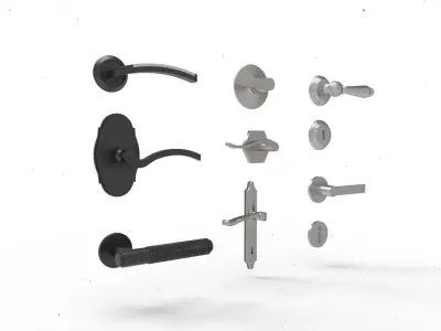 door handle 2 3D model
