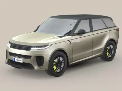 Land Rover Range Rover Sport SV 2024 Low-poly 3D model