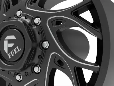 fuel off road FRONT RUNNER wheel 3d print model 3D print model