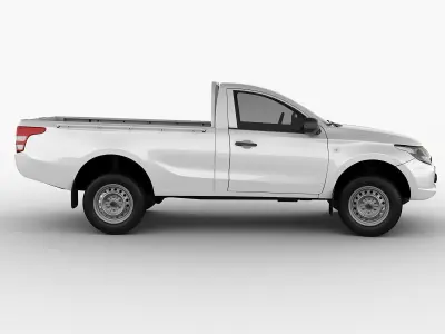 Mitsubishi L200 Triton 2015 Single Cab 3D model
