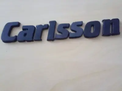 Mercedes carlsson-symbol dfx 3D model
