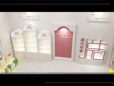 Exhibition - Area - 12X6 -3DMAX2012-07 3D model