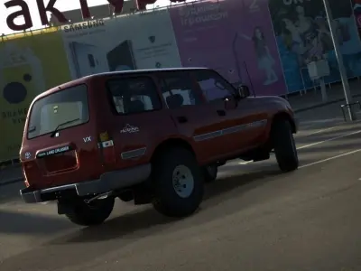 TOYOTA AUTANA SERIE 80 3D model