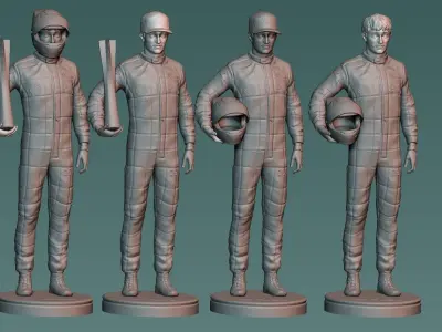 Charles Leclerc 3D print model
