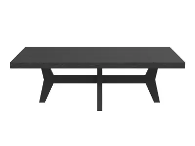 Kaza Rect Cocktail Table 3D model