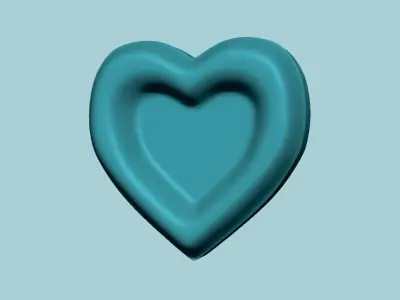 Heart 01 - Molding Arrangement EVA Foam Craft 3D print model