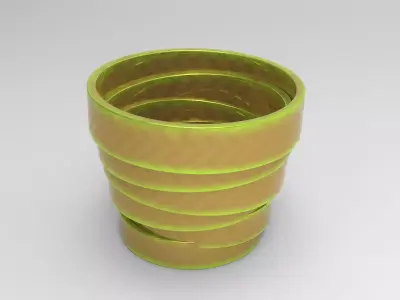 Luka Vase Low-poly 3D model