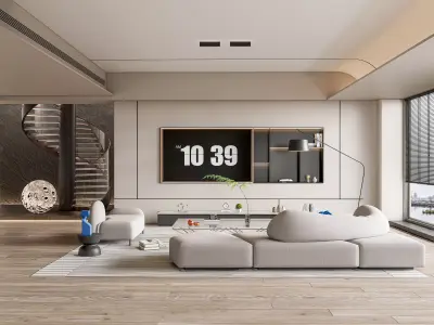 Living room 57 3D model