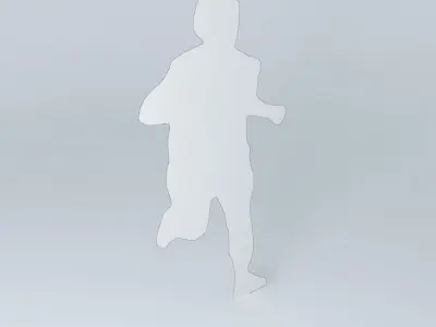 runner-01 man running Free 3D model