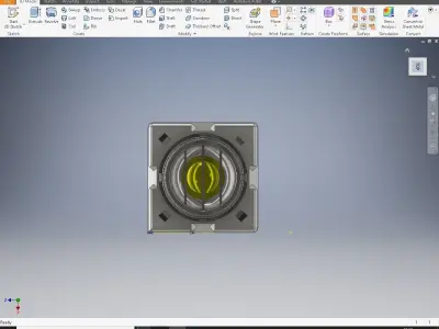 Space Engineers Spotlight Block 3D print model