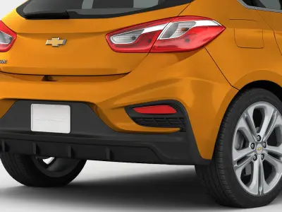 Chevrolet Cruze Hatchback 2017 3D model