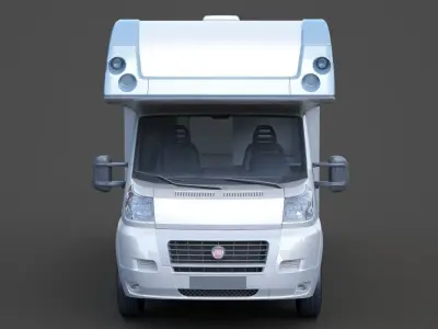 Fiat Ducato Campervan 3D model