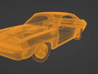 Dodge Challenger 3D model purchase