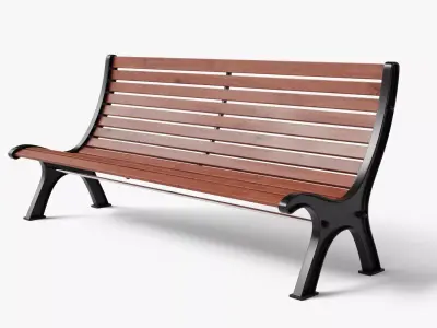 Bench 3D model purchase
