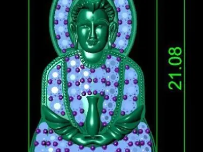 bodhisattva yin 3D print model