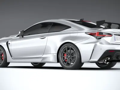 Lexus RC-F Track Edition 2020 3D model