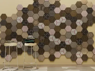 Design Interior Wall decoration  3D model