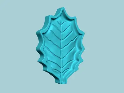American Holly Leaf - Molding Artificial EVA Craft 3D print model