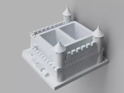 Architectural Desk Organizers 3D print model