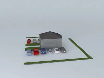 Office Building Free 3D model