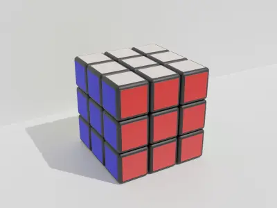 rubik Free 3D model