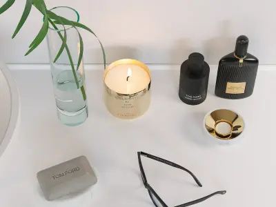 Bath decor Tom Ford  3D model