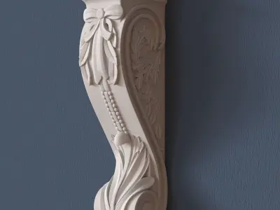 Decorative Corbel 3D model 17